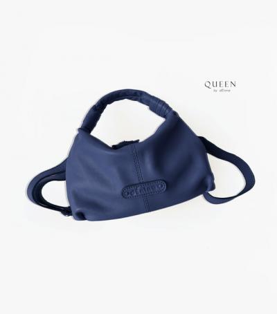 Queen  Small Navy Blue